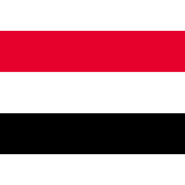 東京製旗 イエメン国旗（卓上旗16×24ｃm) 406121 1枚（直送品）