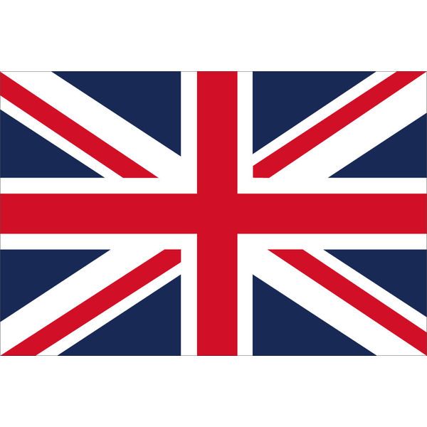 東京製旗 イギリス国旗・ユニオンジャック（卓上旗16×24ｃm) 406123 1枚