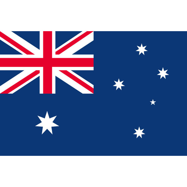 東京製旗 オーストラリア国旗（卓上旗16×24ｃm) 406181 1枚