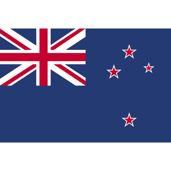 東京製旗 ニュージーランド国旗（卓上旗16×24ｃm) 406525 1枚（直送品）