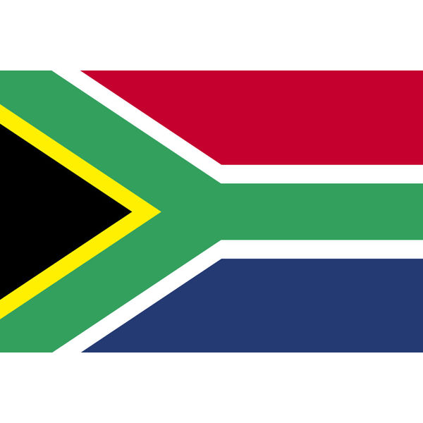 東京製旗 南アフリカ国旗（卓上旗16×24ｃm) 406721 1枚（直送品）