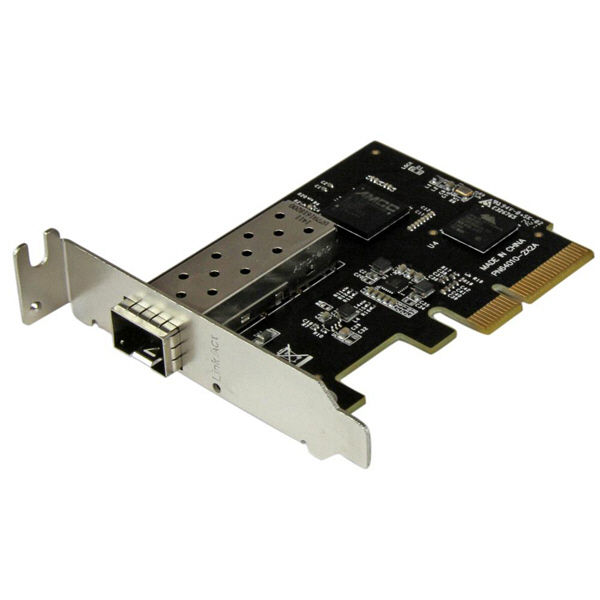 PCIe接続SFP+対応10GbE 光ファイバーカードNIC　PEX10000SFP　1個　StarTech.com（直送品）