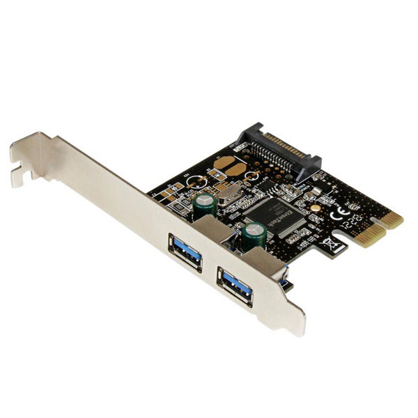 USB 3.0 2ポート増設PCIe インターフェースカード　PEXUSB3S23　1個　StarTech.com（直送品）