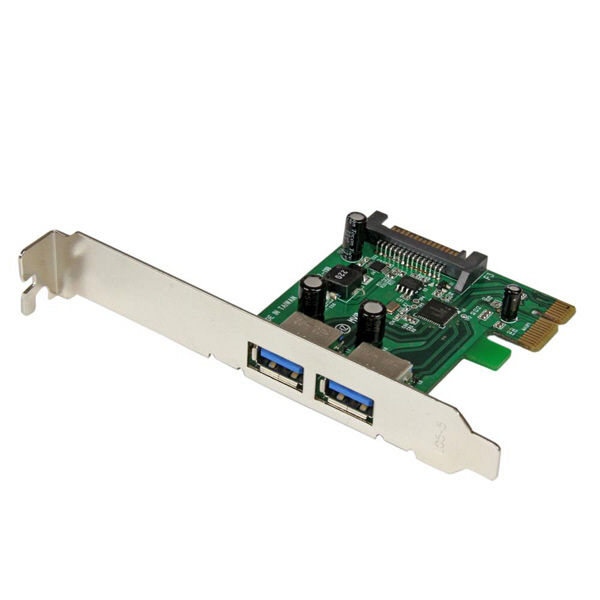 USB 3.0 2ポート増設PCIeカード　UASP対応　PEXUSB3S24　1個　StarTech.com（直送品）