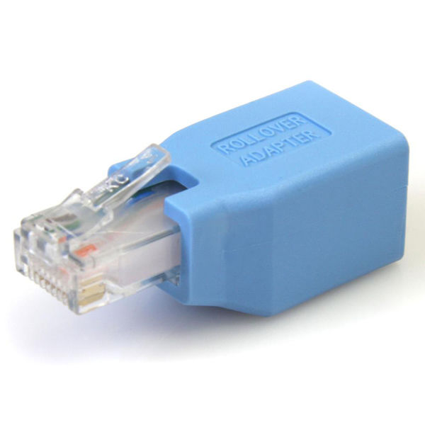 Startech.com Ciscoコンソール ロールオーバーアダプタ RJ45/メス/オス ROLLOVER 1個