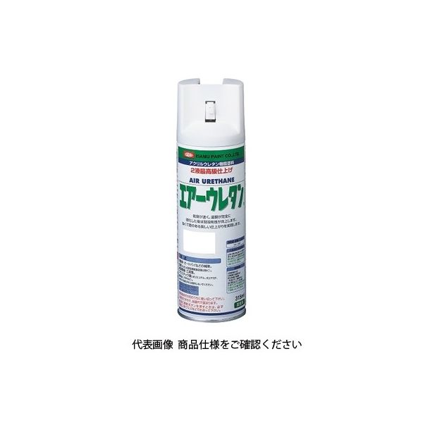 イサム塗料（ISAMU） エアーウレタン 315ML クリヤー 4957945979877 1セット（6本）（直送品）