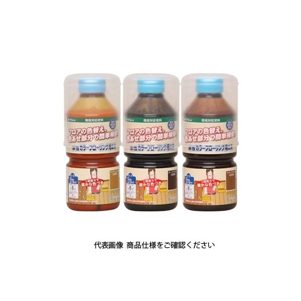 和信ペイント 水性カラーフローリング用ニス 270ML ウッディメープル