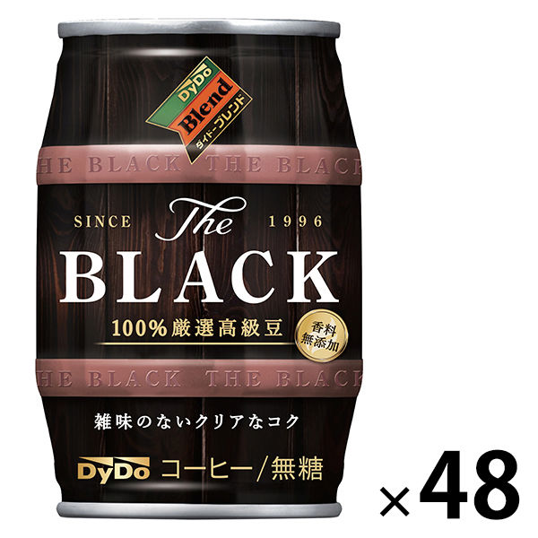 缶コーヒー】ダイドーブレンド ブレンド・ザ・BLACK（ブラック） 185g 