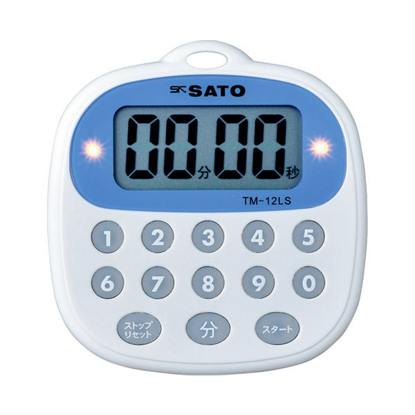 キッチンタイマ-TM-12LS 1700-42 1個 佐藤計量器製作所（直送品）