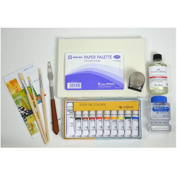 AMS はじめての油彩セット 「向日葵」 800066 1個(直送品 AMS はじめての油彩セット 「向日葵」 800066 1個(直送品