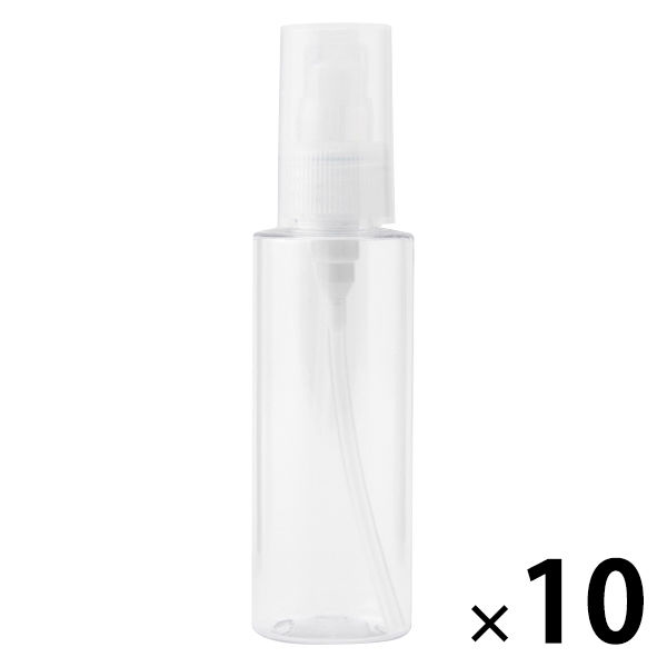 無印良品 PET小分けボトルポンプタイプ 100mL 1箱（10個入） 良品計画