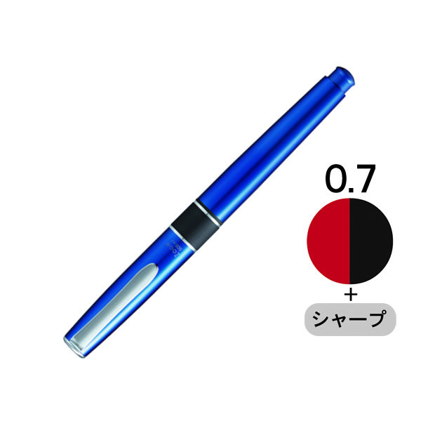 トンボ鉛筆 多機能ペンズーム505プルシアンブルー SB-TCZA44（直送品）