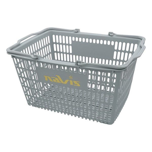 アズワン マルチ手提げバスケット29 ライトグレー 7-4573-02 1個（直送品）
