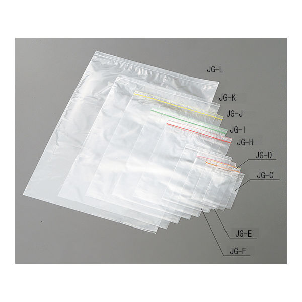 生産日本社 ミニグリップ（Ｒ）　１２０×８５×０．０４ｍｍ　１ JG-D 1袋(100枚)　　ナビスカタログ　ナビス品番：0-7190-12（直送品）