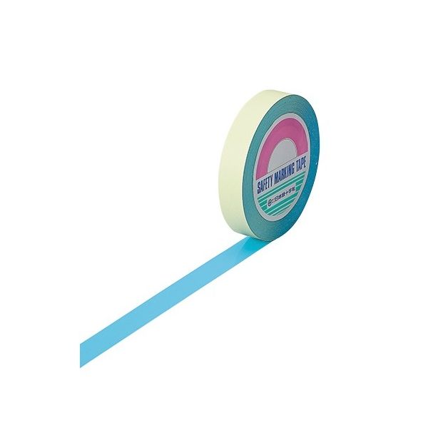 日本緑十字社 ガードテープ 25mm×20m 水色 GT-252SB 1個(1巻) 7-3404-03（直送品）