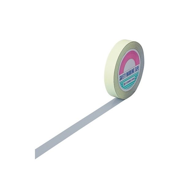 日本緑十字社 ガードテープ 25mm×20m グレー GT-252GL 1個(1巻) 7-3404-04（直送品）
