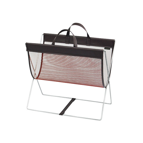 サキ セルフワゴン ブラウン 430×250×390mm R-358BR 1個 7-3819-01（直送品）