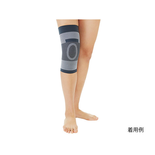 アズワン Dr.MED(R)膝スリーブサポーター Mサイズ DR-K021M 1枚 7-4413-02（直送品）