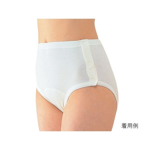 神戸生絲 ワンタッチ肌着 婦人用パンツ No.57M 婦人ショーツ 1袋(1枚) 7-1482-01（直送品）