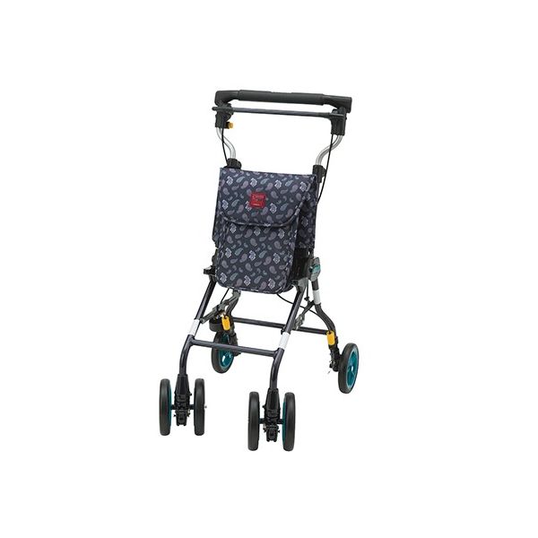 ウィズワン ライトステップタイニーWヌーボー ペイズリーネイビー 7-1668-03 1個（直送品）