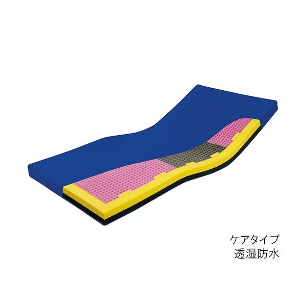 日本ジェル ピタ・マットレス ケアタイプニット 幅830mm PTM83NA 1枚 7-2248-05（直送品）