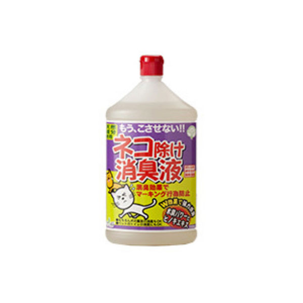 中島商事 トヨチュー ネコ除け消臭液 1000mL 1箱（16本入）（取寄品）