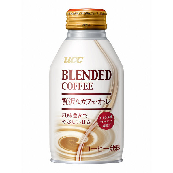 UCC ブレンドコーヒー 贅沢なカフェオレ 260g 1セット（48缶）