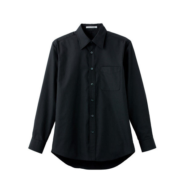 ボンマックス ブロードレギュラーカラー長袖シャツ ブラック 5L FB4526U-16-5L（直送品）