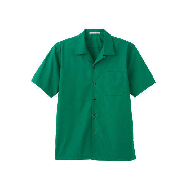 ボンマックス ブロードオープンカラー半袖シャツ グリーン 3L FB4529U-4-3L（直送品）