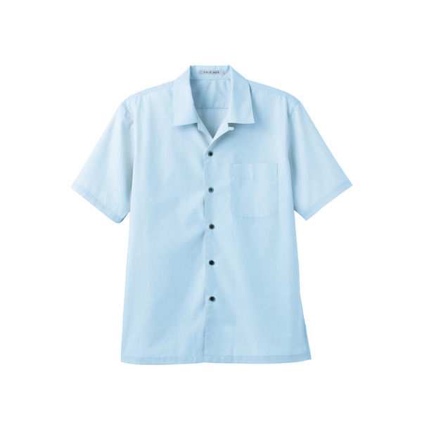 ボンマックス ブロードオープンカラー半袖シャツ ブルー 3L FB4529U-7-3L（直送品）