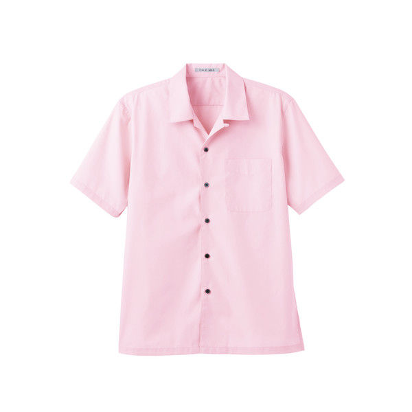 ボンマックス ブロードオープンカラー半袖シャツ ピンク 3S FB4529U-9-3S（直送品）
