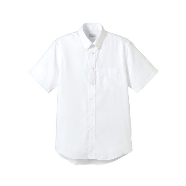 ボンマックス メンズ吸汗速乾半袖シャツ ホワイト L FB5016M-15-L（直送品）