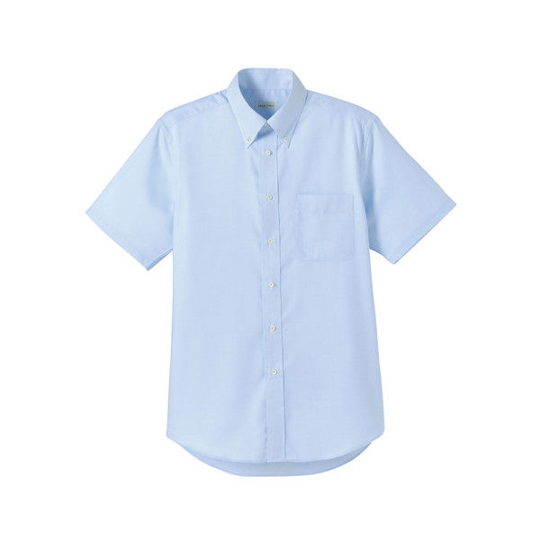 ボンマックス メンズ吸汗速乾半袖シャツ ブルー L FB5016M-7-L（直送品）