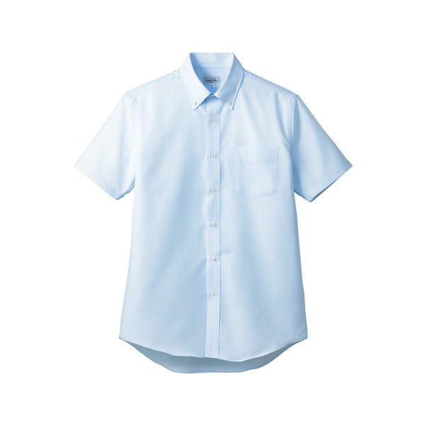 ボンマックス 吸水速乾メンズ半袖シャツ ブルー 4L FB5036M-6-4L（直送品）