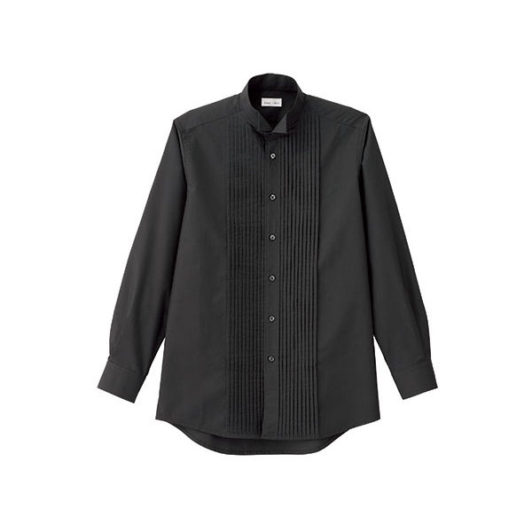 ボンマックス メンズピンタックウイングシャツ ブラック 5L FB5045M-16-5L（直送品）