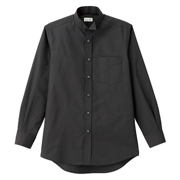 ボンマックス メンズウイングシャツ ブラック LL FB5046M-16-LL（直送品）