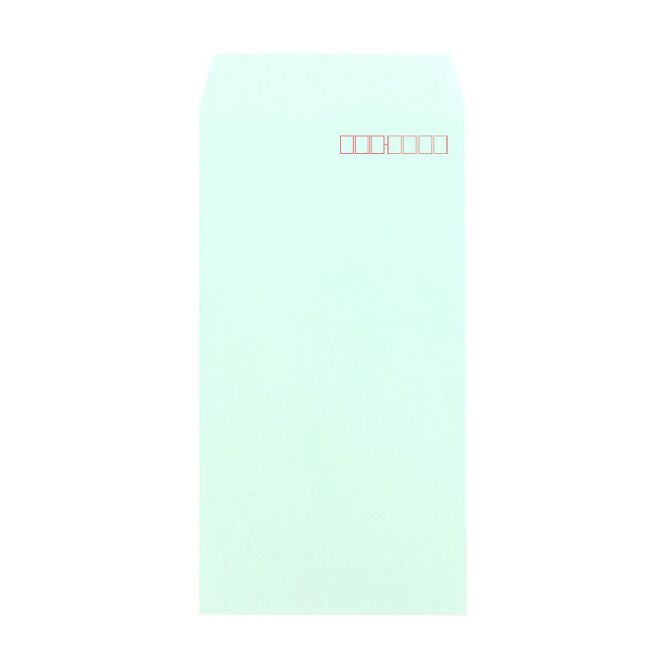 ムトウユニパック カラー封筒 長3 ミズイロ 70g/m2 1箱（1000枚）（直送品）