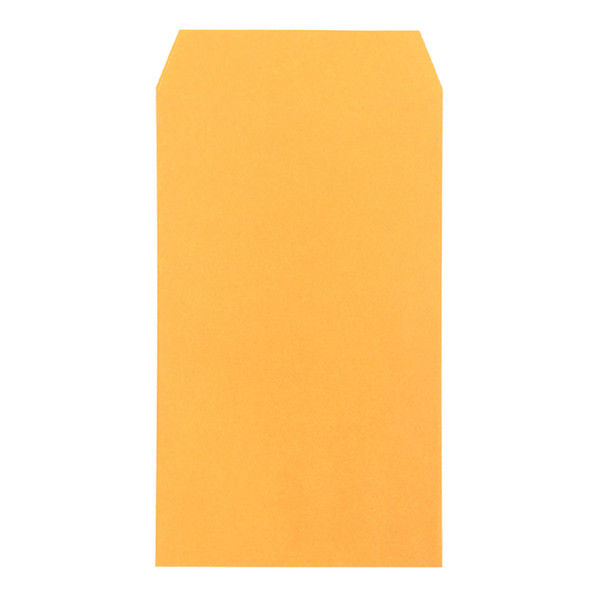 【ムトウユニパック】　カラー封筒　角８  オレンジ 枠なし 85ｇ/m2  1箱（1000枚）（直送品）