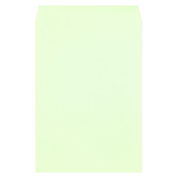 ムトウユニパック カラー封筒 角2 ウグイス 85g/m2 1箱（500枚）（直送品）