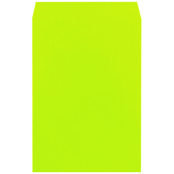 ムトウユニパック カラー封筒 角1 グリーン 100g/m2 1箱（500枚）（直送品）