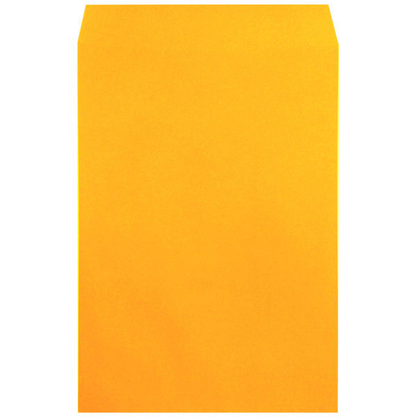 ムトウユニパック カラー封筒 角1 オレンジ 100g/m2 1箱（500枚）（直送品）