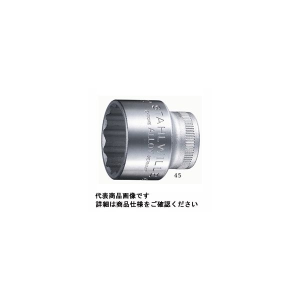 スタビレー 3/8”SQソケット(十二角) 45ー16 45-16 1個（直送品）