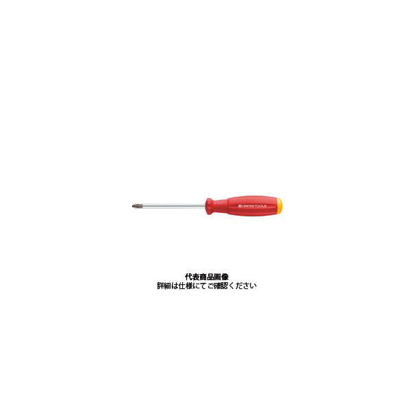 ピービ―スイスツールズ スイスグリップ プラスドライバー #1 全長175mm 8190.1ー80CN 8190.1-80CN 1本(1個)（直送品）