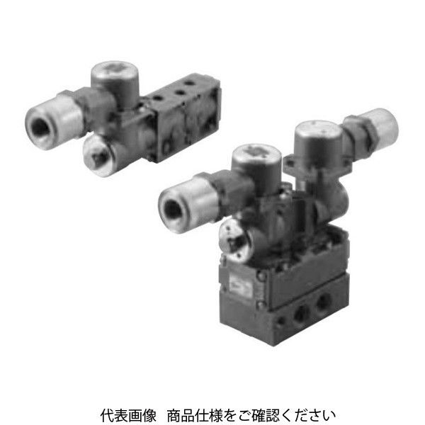CKD パイロット式防爆形5ポート弁セレックスバルブ 4F430EXー08ーG9ーDC24V 4F430EX-08-G9-DC24V 1個（直送品）