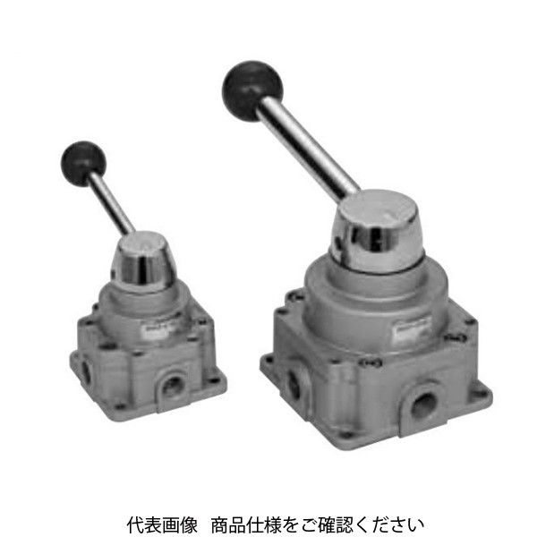 CKD 手動切換弁 HSVC2ー8ー4V HSVC2-8-4V 1個（直送品） - アスクル