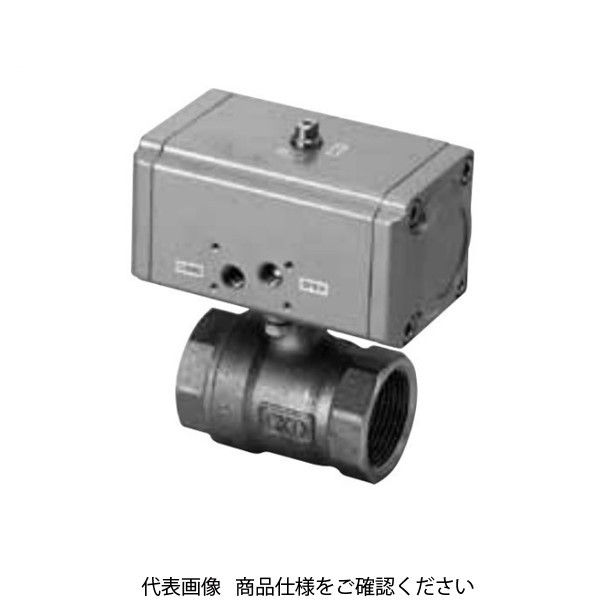 CKD エアオペレイト式ボールバルブ2ポート弁 (コンパクトロータリバルブ) CHBーR1ー32ーE CHB-R1-32-E 1台（直送品） 50,240円