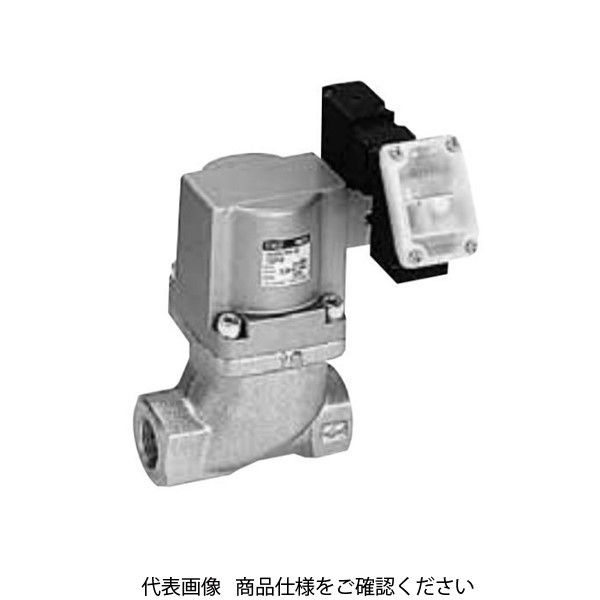CKD 中圧用 エアオペレイト式2ポート弁 (クーラントバルブ) 電磁弁搭 CVSE2-15A-30-03RS-3 1台(直送品)