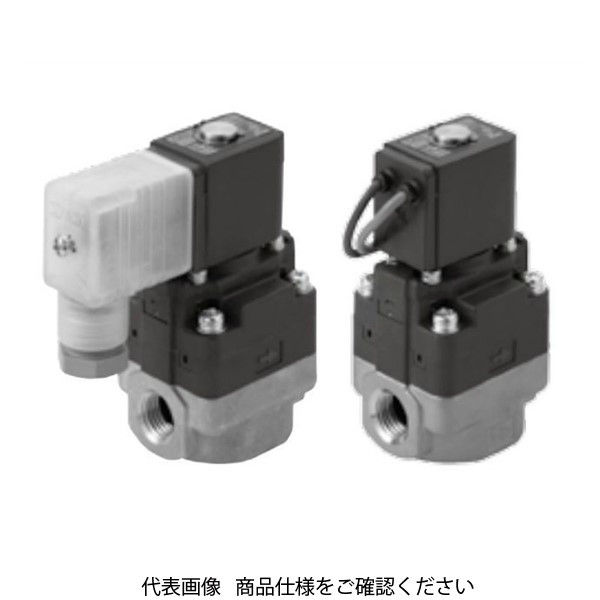 CKD 水用小形パイロット式電磁弁 FWD11ー20AーD2HーDC24V FWD11-20A-D2H-DC24V 1台（直送品） - アスクル