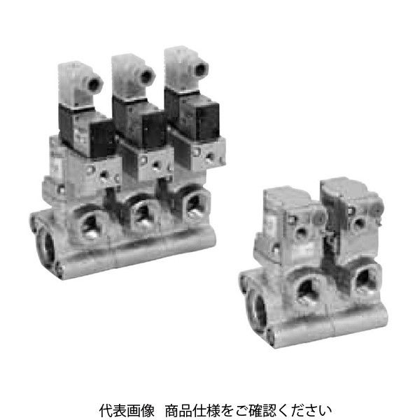 CKD モジュールクーラントバルブ 電磁弁搭載形 GCVSE2ーAー20Aー10ーB2HSー3 GCVSE2-A-20A-10-B2HS-3 1台（直送品） 28,401円