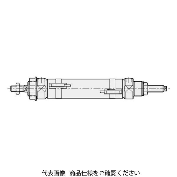 CKD タイトシリンダ 複動・ストローク調整形(引込み) CMK2ーRー0 CMK2-R-00-25-75-25-T3H3-D 1個（直送品）